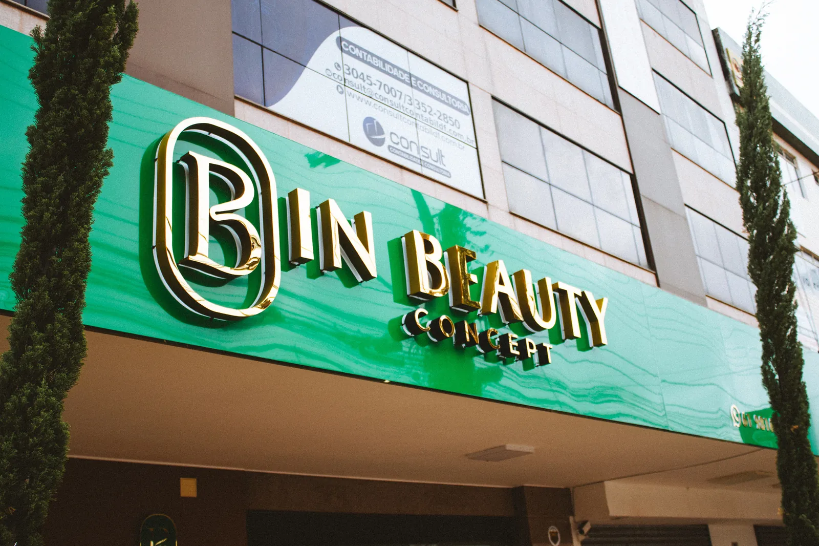 Fachada do In Beauty Concept em Taguatinga