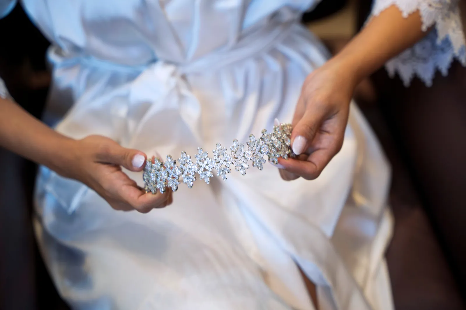 Tiara e acessórios de noiva